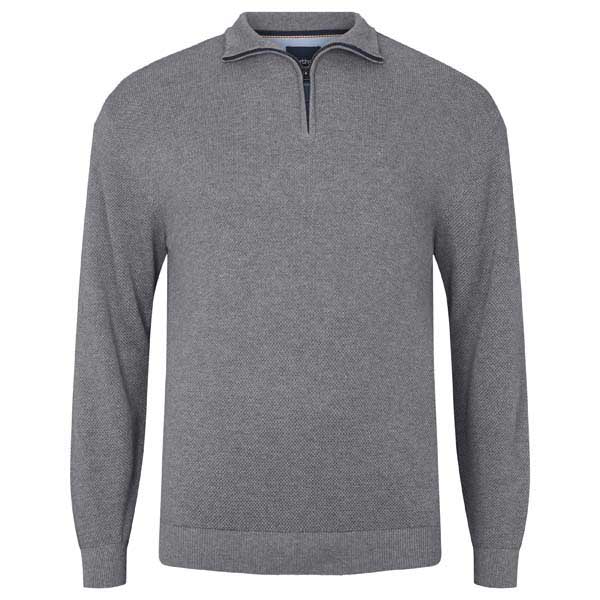 grijs melange sweater grote maat