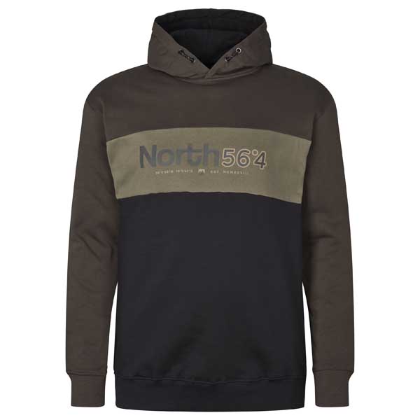 Groen Zwarte Hoodie Sweater | North 56°4