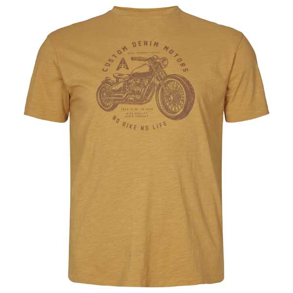 geel biker t-shirt